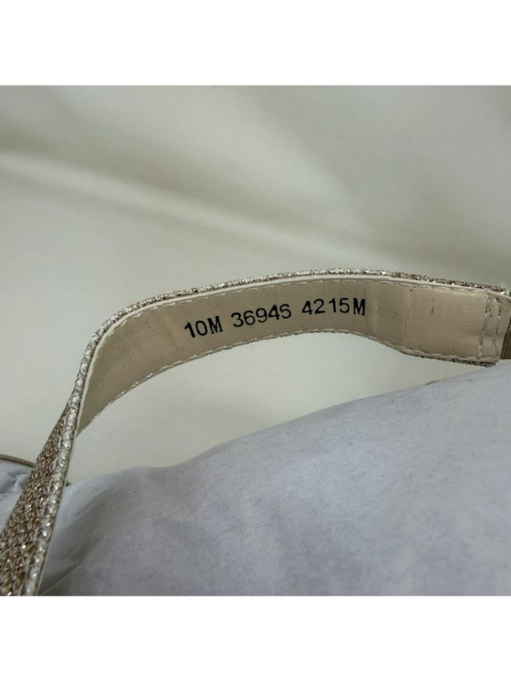 Touch Ups Benjamin Walk Adeline Dress Heels Champagne Women's Size 10 M - Picture 6 of 7